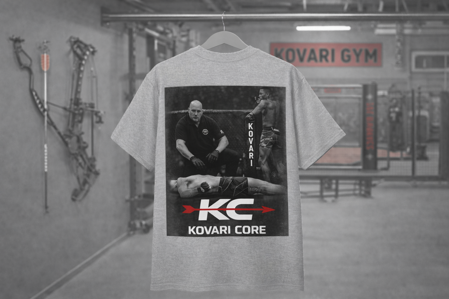 KOVARI CORE KC Bow and Arrowe Knockout  Tee – Limited Fight Edition