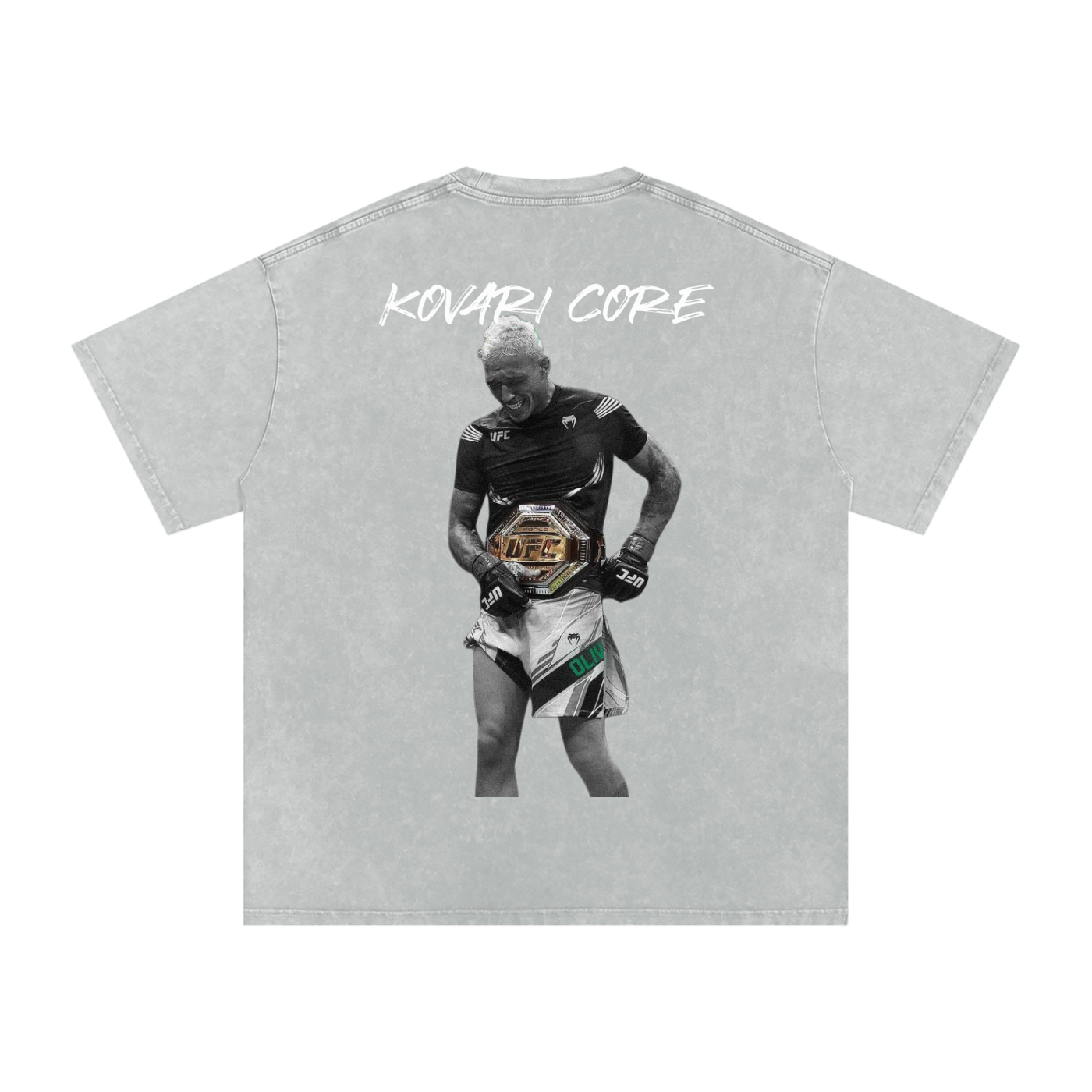 MMA streetwear,UFC streetwear,Kovari Core,KC tee,UFC fans,MMA fans ,men’s gym streetwear